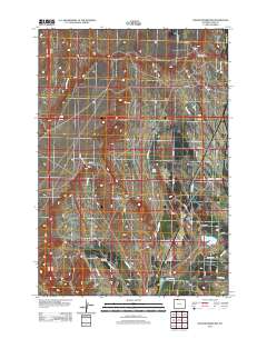 Deaver Reservoir 2012 topographic map thumbnail