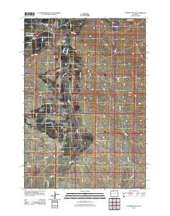 Gilmore Hill NE 2012 topographic map thumbnail