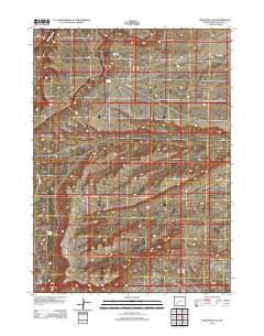 Freighter Gap 2012 topographic map thumbnail