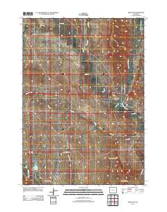 Dewey SW 2012 topographic map thumbnail