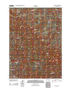 Garfield Peak 2012 topographic map thumbnail