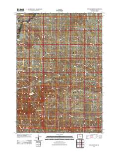 Jones Reservoir 2012 topographic map thumbnail