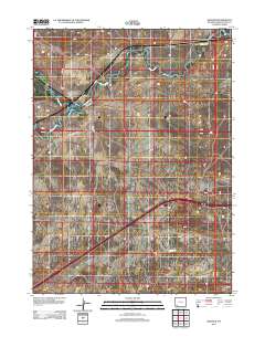 Granger 2012 topographic map thumbnail
