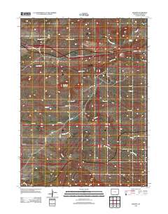 Granite 2012 topographic map thumbnail