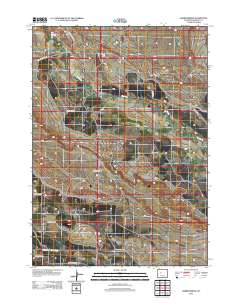 Harris Bridge 2012 topographic map thumbnail