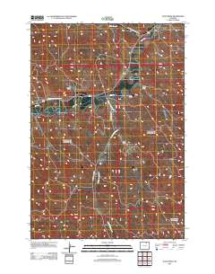 Julio Draw 2012 topographic map thumbnail