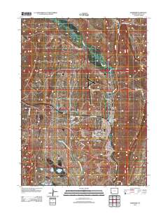 Kemmerer 2012 topographic map thumbnail
