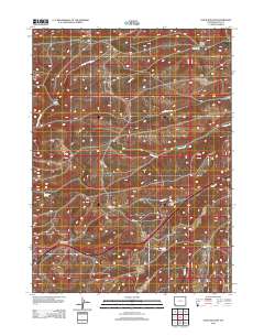 Guild Hollow 2012 topographic map thumbnail