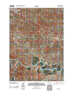Irvine 2012 topographic map thumbnail