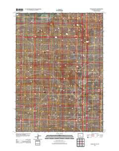 Indian Butte 2012 topographic map thumbnail