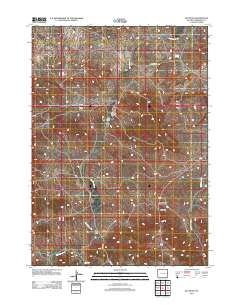 Hat Rock 2012 topographic map thumbnail