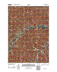 Horse Hill 2012 topographic map thumbnail