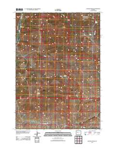Johnson Draw 2012 topographic map thumbnail
