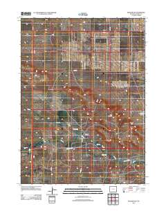 Kessler Gap 2012 topographic map thumbnail