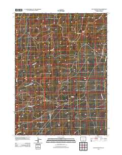 Ketchum Buttes 2012 topographic map thumbnail