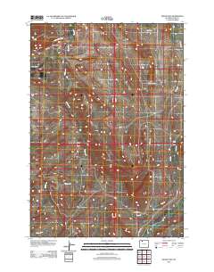 Indian Pass 2012 topographic map thumbnail