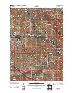 Kaycee NE 2012 topographic map thumbnail