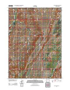 Hague Creek 2012 topographic map thumbnail