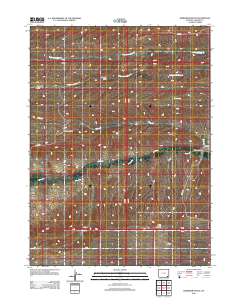 Dereemer Ranch 2012 topographic map thumbnail