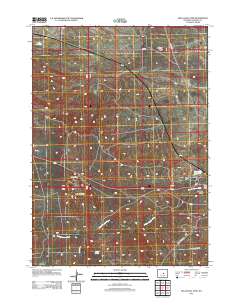Hells Half Acre 2012 topographic map thumbnail