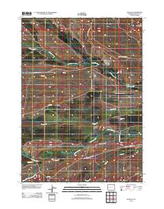 Halfway 2012 topographic map thumbnail
