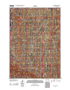 House Creek 2012 topographic map thumbnail