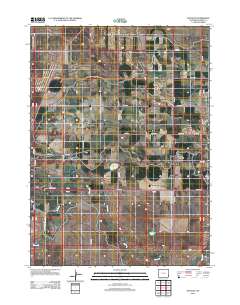 Huntley 2012 topographic map thumbnail