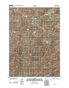 Hiland 2012 topographic map thumbnail