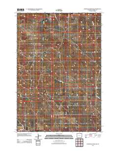Homestead Draw SW 2012 topographic map thumbnail