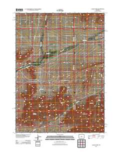 Lankin Dome 2012 topographic map thumbnail