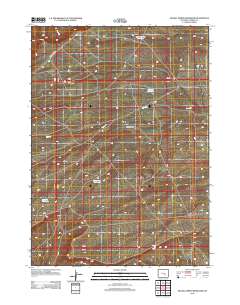 Measel Spring Reservoir 2012 topographic map thumbnail