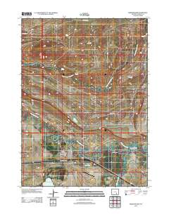 Medicine Bow 2012 topographic map thumbnail