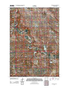 Kruger Lake 2012 topographic map thumbnail