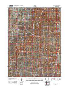Manuel Gap 2012 topographic map thumbnail