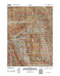 Mexican Flats NW 2012 topographic map thumbnail