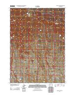 Mexican Pass 2012 topographic map thumbnail