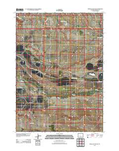 Mexican Pass SW 2012 topographic map thumbnail