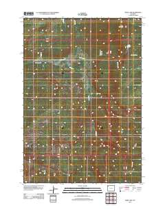 Mary Lake 2012 topographic map thumbnail