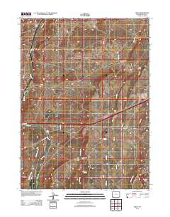 Leroy 2012 topographic map thumbnail