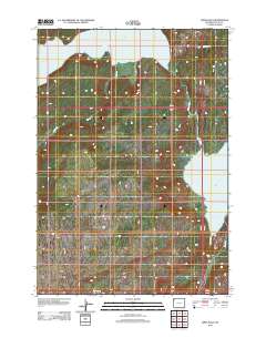 Lewis Falls 2012 topographic map thumbnail