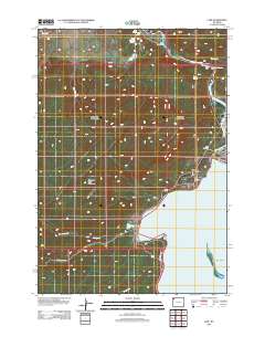 Lake 2012 topographic map thumbnail