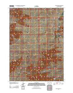 Miller Spring 2012 topographic map thumbnail