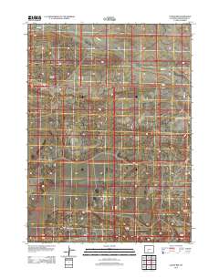 Luman Rim 2012 topographic map thumbnail