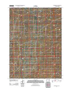 McKenzie Flat 2012 topographic map thumbnail