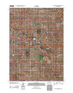 McMaster Reservoir 2012 topographic map thumbnail