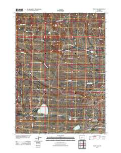 Picket Lake 2012 topographic map thumbnail