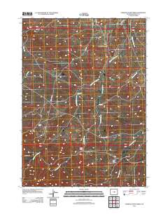Stinking Water Creek 2012 topographic map thumbnail
