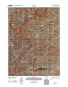 South Baxter 2012 topographic map thumbnail
