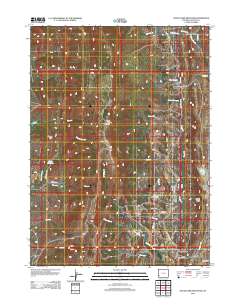 South Fork Mountain 2012 topographic map thumbnail