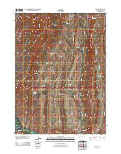 Sublet 2012 topographic map thumbnail